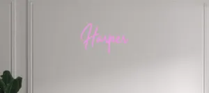 Custom text: Harper