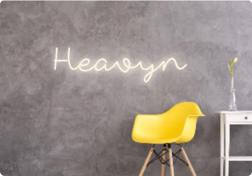 Custom text: Heavyn