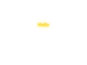 Custom text: Hello
