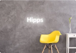 Custom text: Hipps