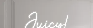 Custom text: Juicy!