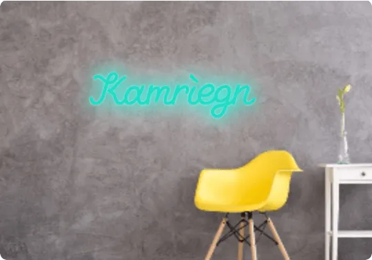 Custom text: Kamrìegn