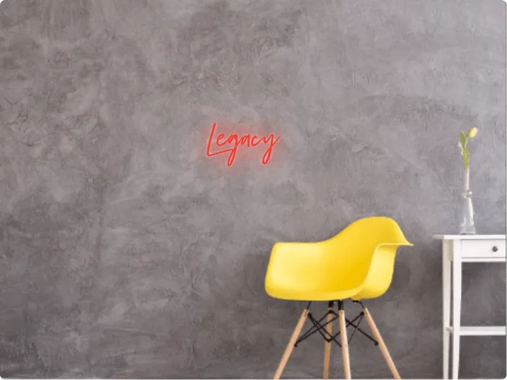 Custom text: Legacy
