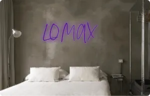 Custom text: LOMAX
