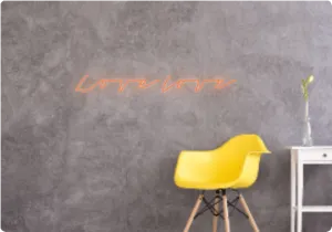 Custom text: Love love