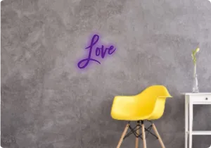 Custom text: Love