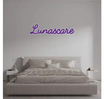 Custom text: Lunascare