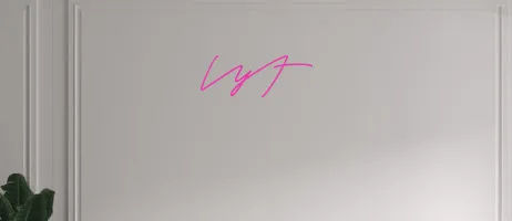 Custom text: lyf