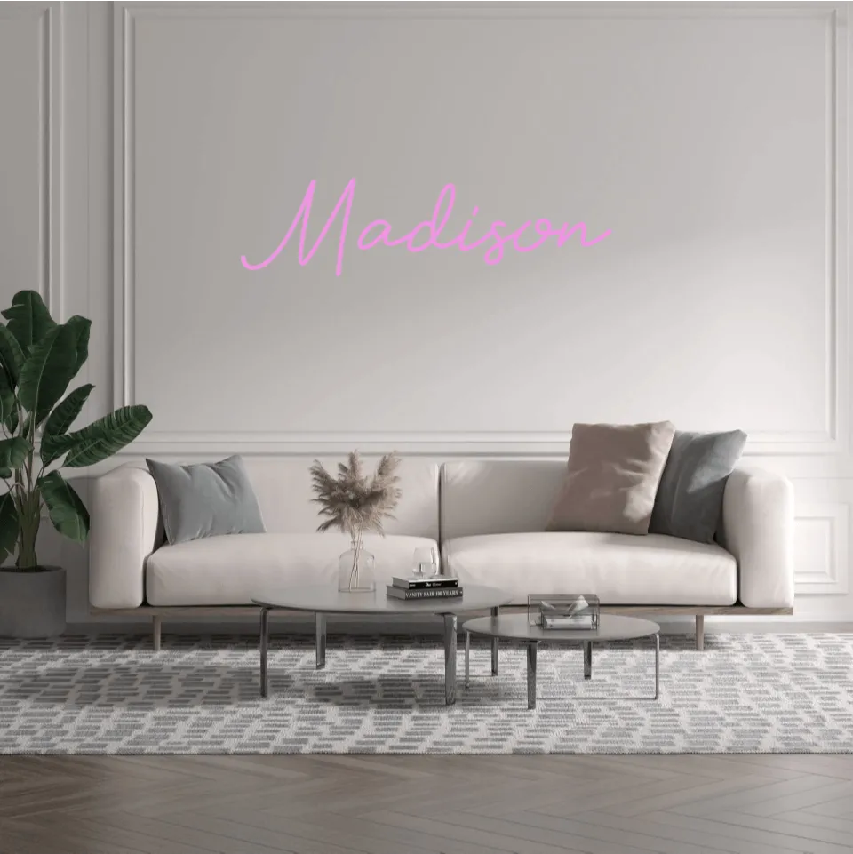 Custom text: Madison