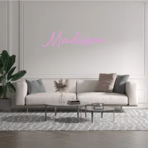 Custom text: Madison
