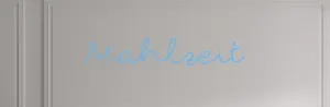 Custom text: Mahlzeit
