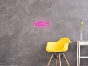 Custom text: MERCY