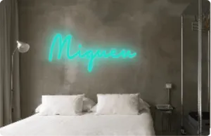 Custom text: Migueu