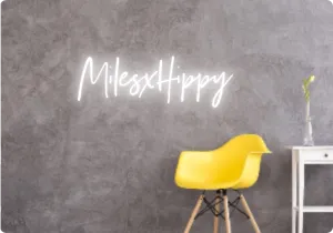 Custom text: MilesxHippy