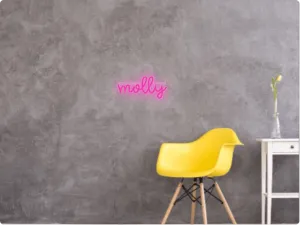 Custom text: molly