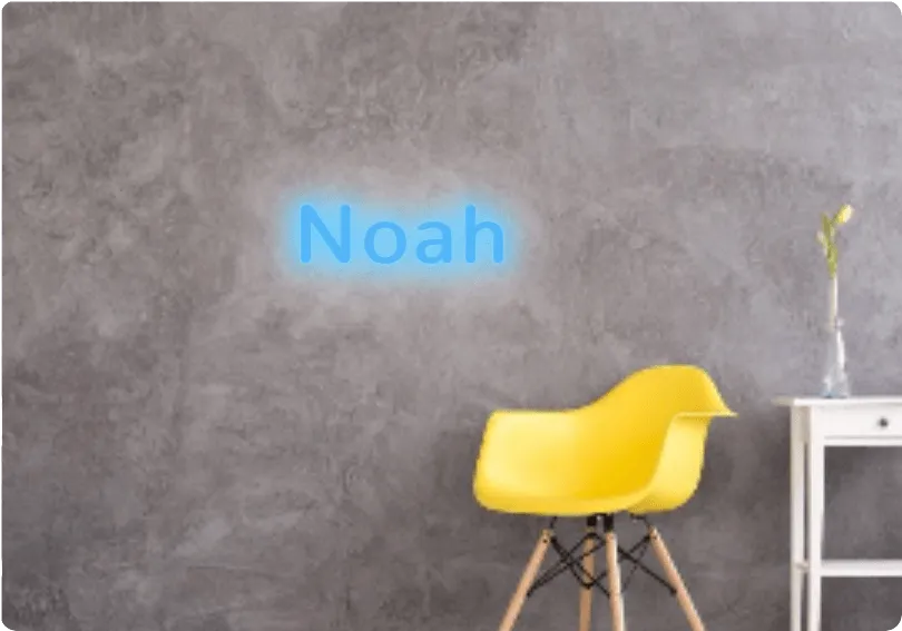 Custom text: Noah