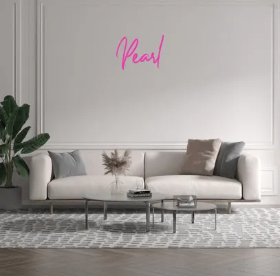 Custom text: Pearl
