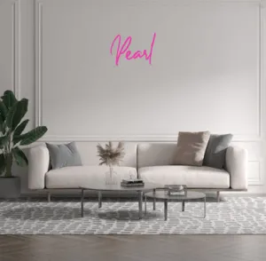 Custom text: Pearl