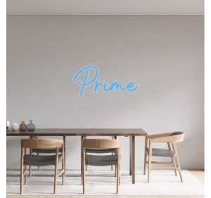 Custom text: Prime