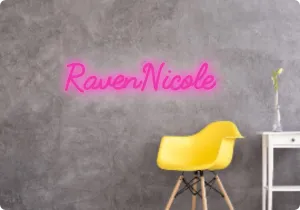 Custom text: RavenNicole