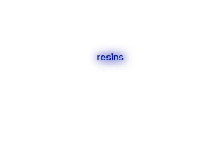 Custom text: resins