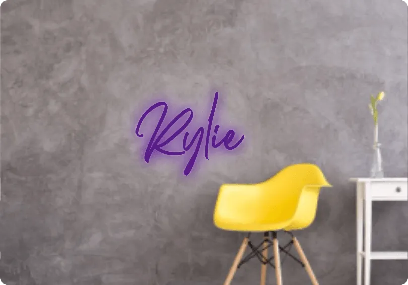 Custom text: Rylie