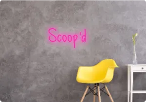 Custom text: Scoop’d