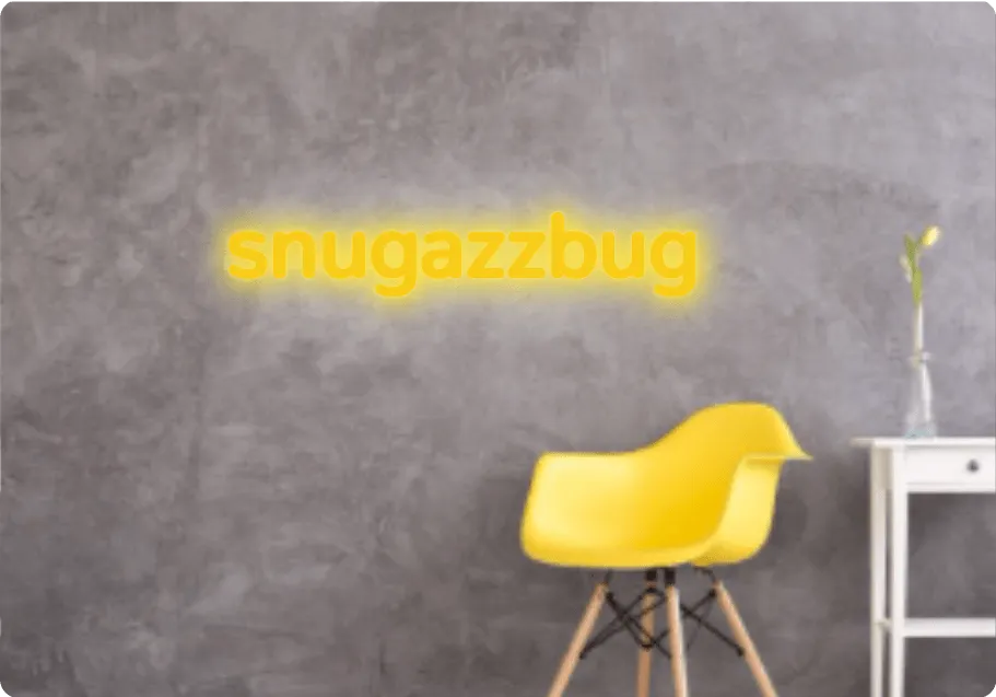 Custom text: snugazzbug