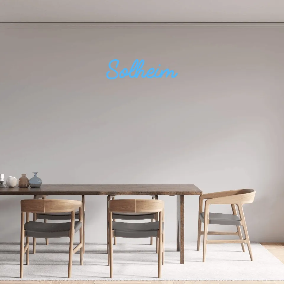 Custom text: Solheim