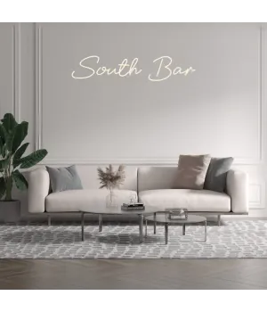 Custom text: South Bar
