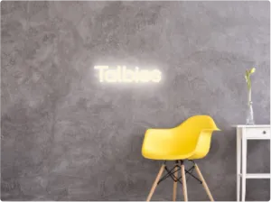 Custom text: Talbies