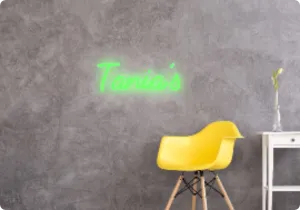 Custom text: Tania’s