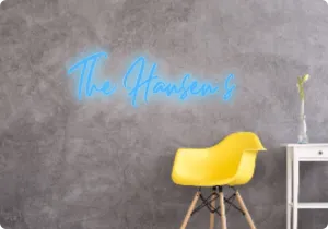 Custom text: The Hansen’s