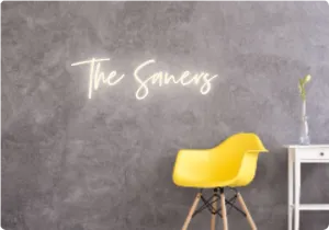 Custom text: The Sauers