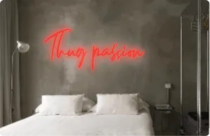 Custom text: Thug passion
