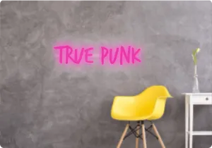 Custom text: True Punk