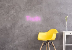 Custom text: Truth