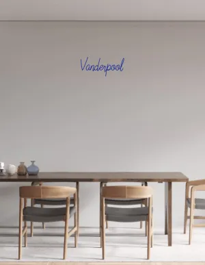 Custom text: Vanderpool