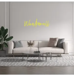 Custom text: Wonderwall