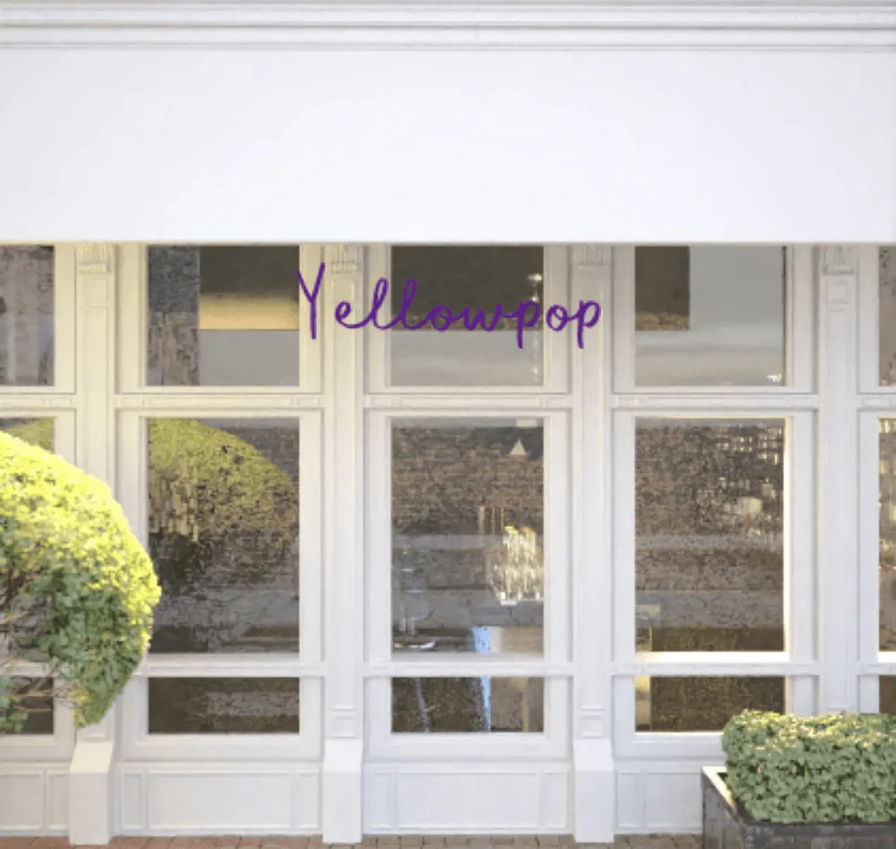 Custom text: Yellowpop