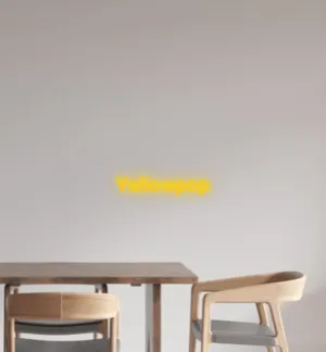 Custom text: Yellowpop