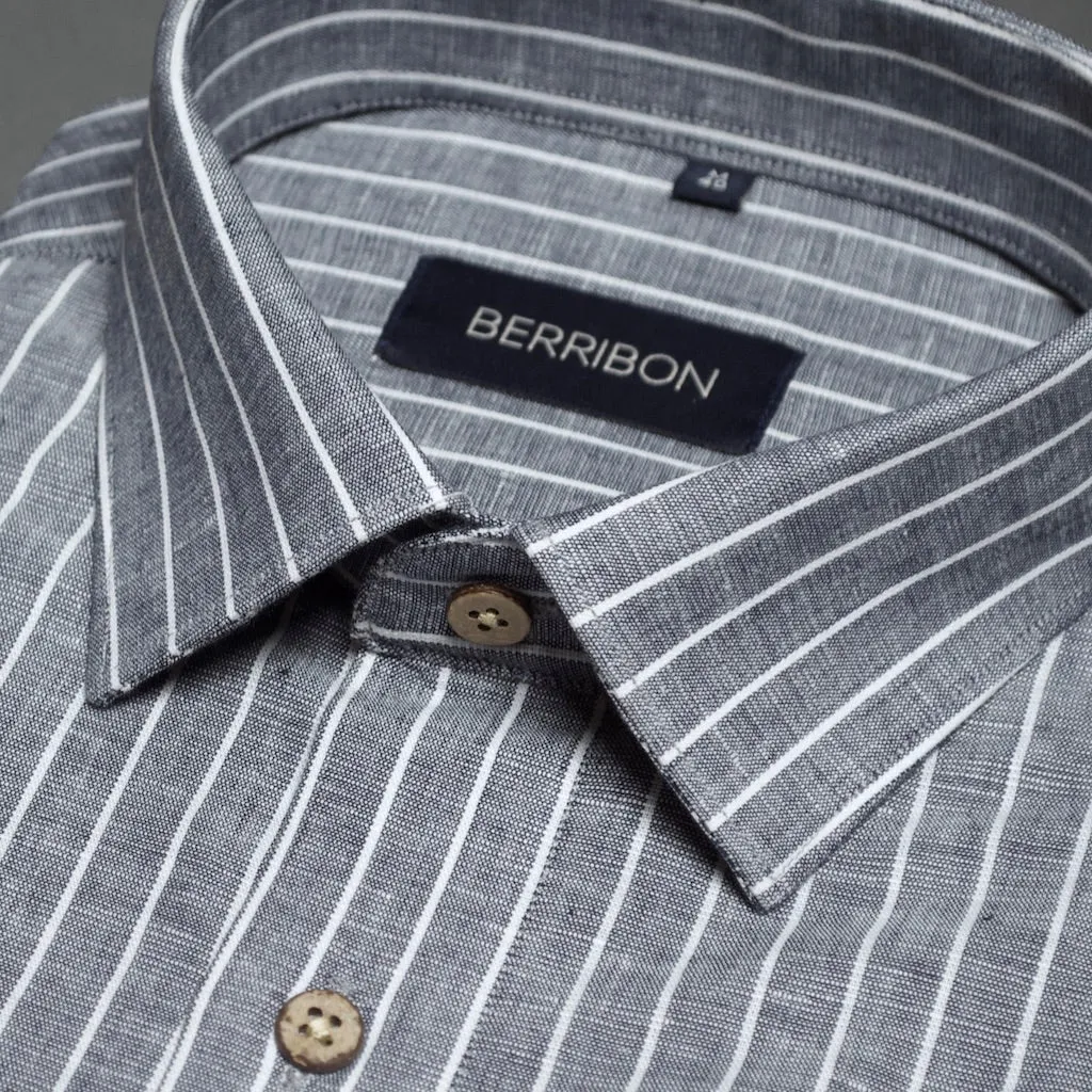 Delta - Striped Linen Shirt