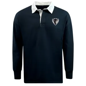 DePaul University Classic Long Sleeve Solid Rugby Jersey