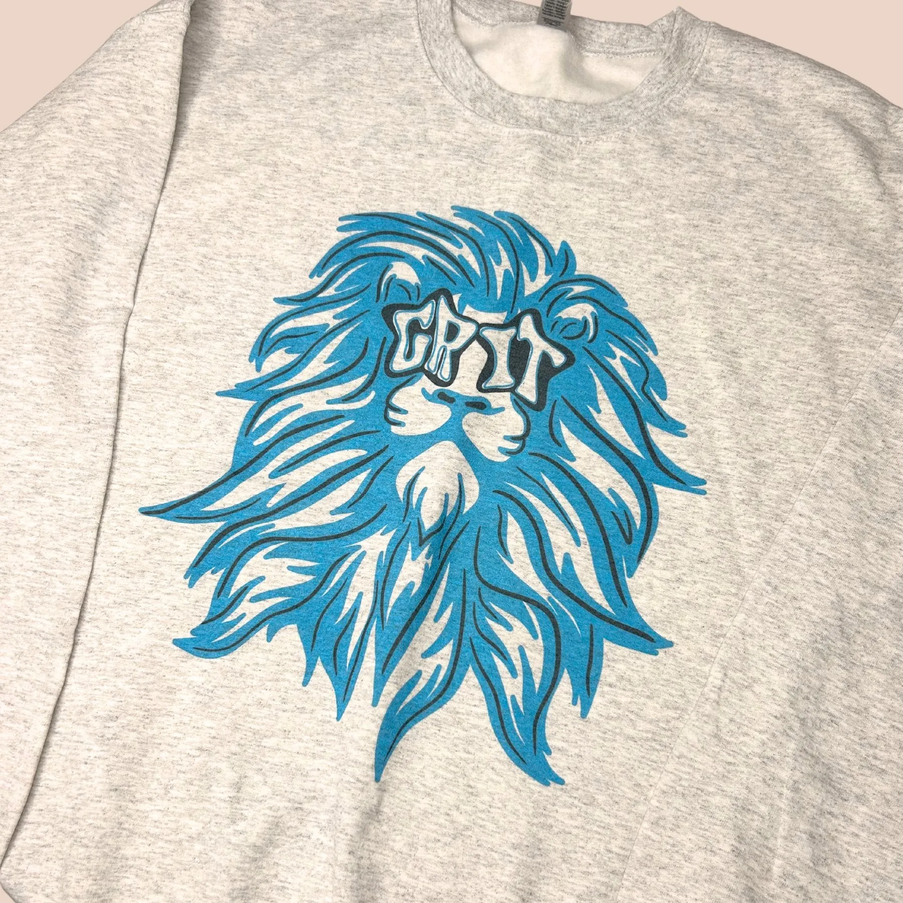 Detroit Grit Lion Crewneck Sweatshirt