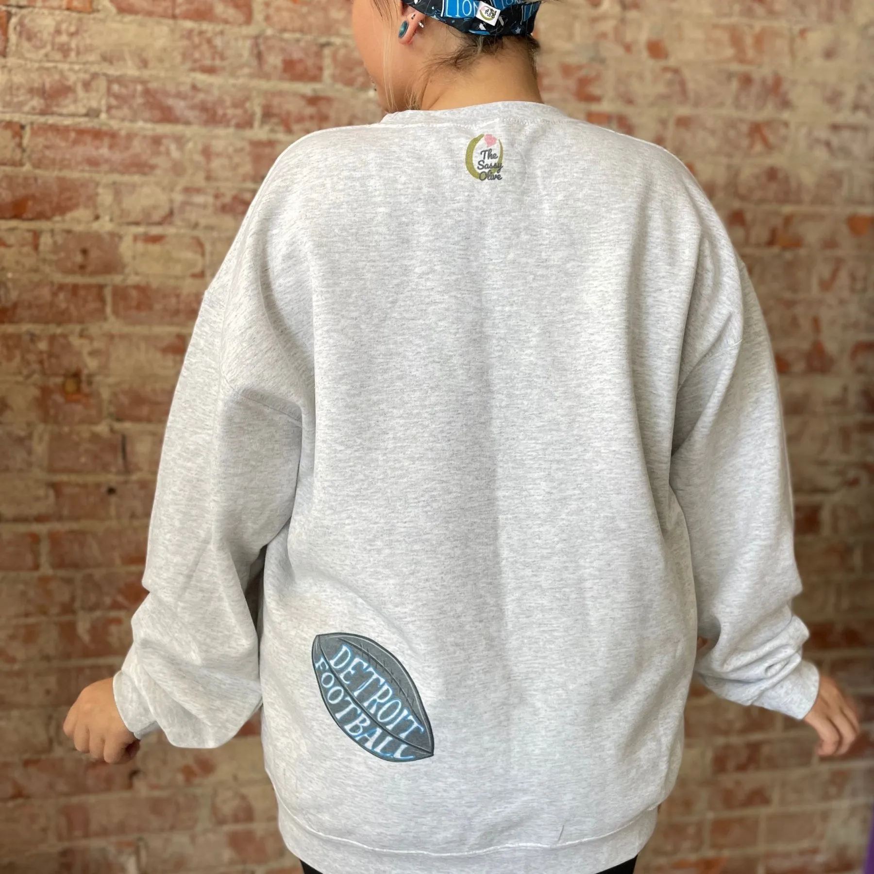 Detroit Grit Lion Crewneck Sweatshirt