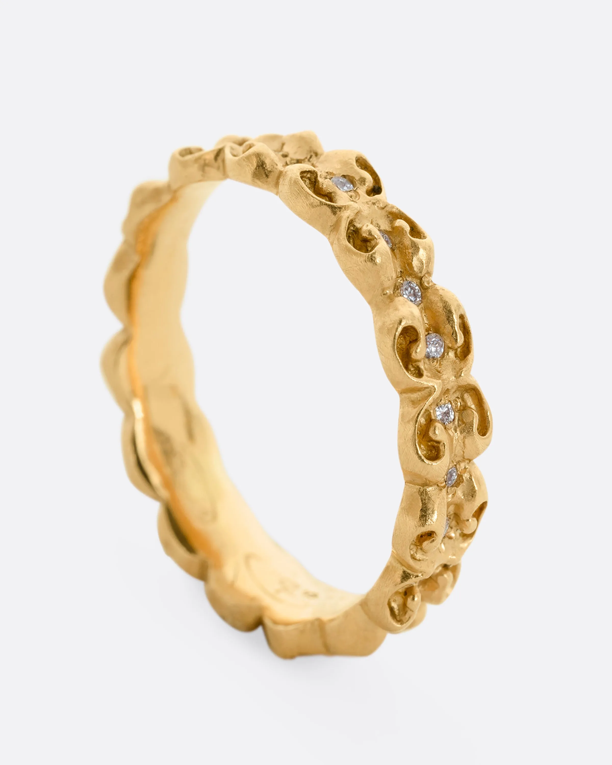 Diamond Cartouche Band