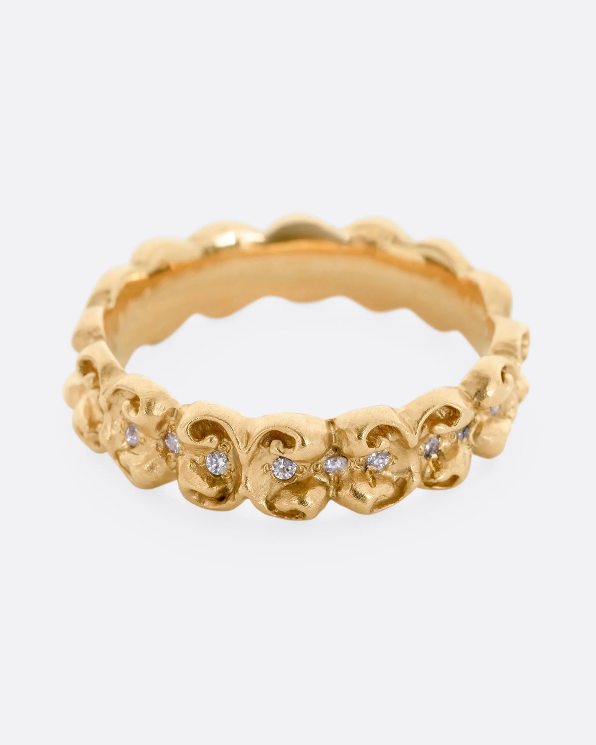 Diamond Cartouche Band