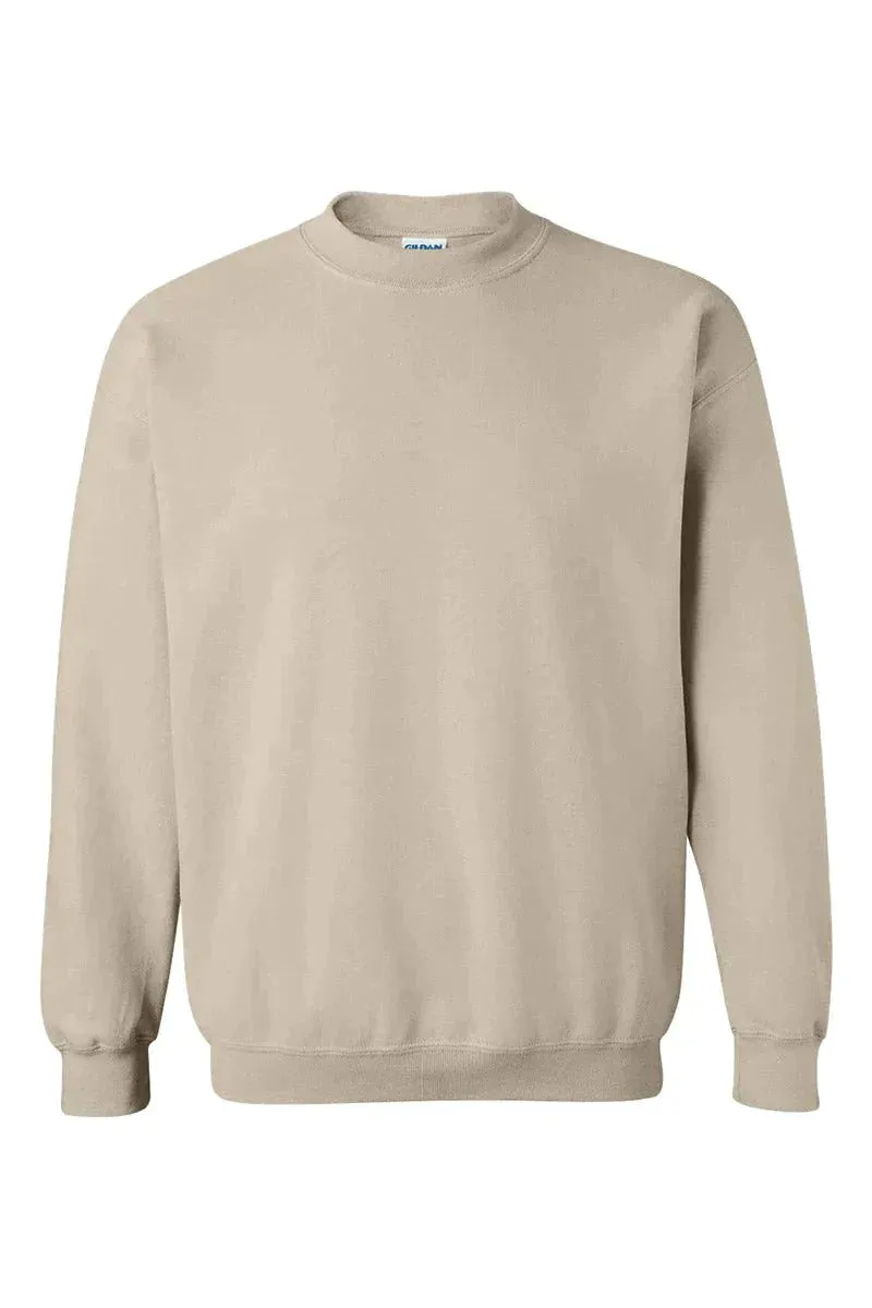 Distressed Ohio Script Heavy-weight Crew Sweatshirt