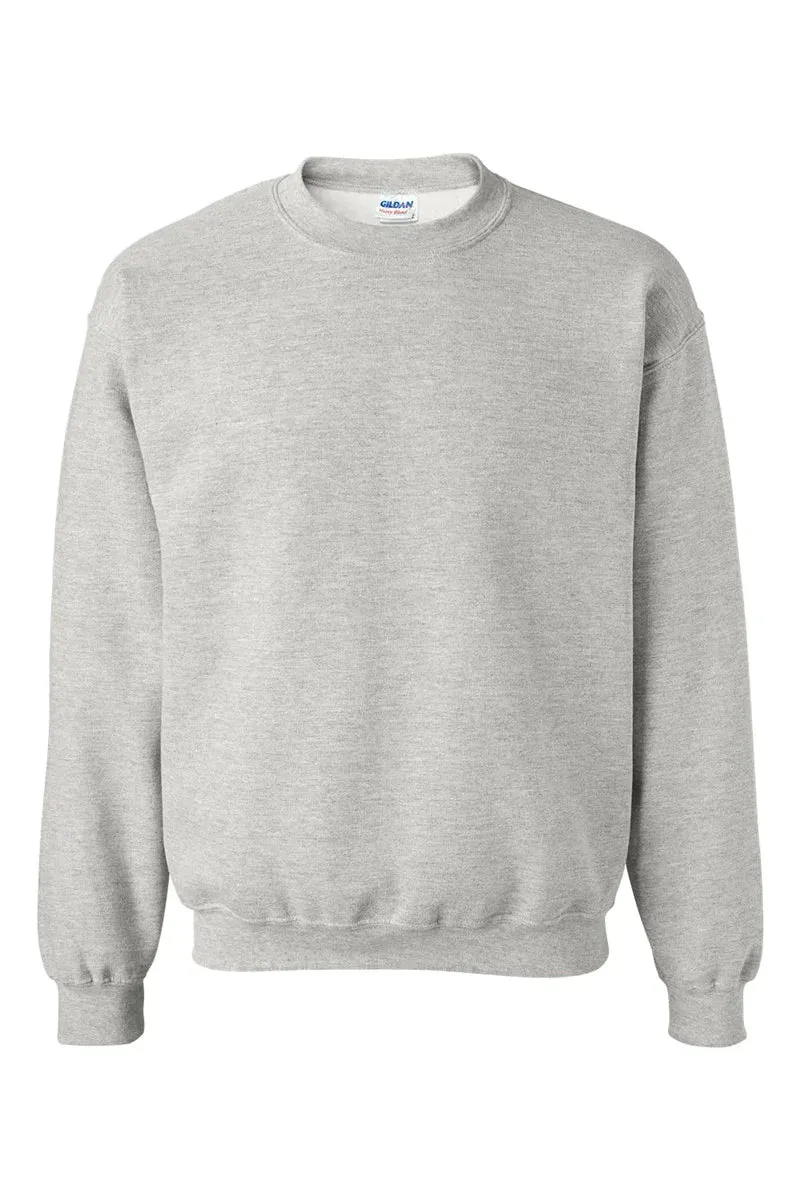 Distressed Ohio Script Heavy-weight Crew Sweatshirt