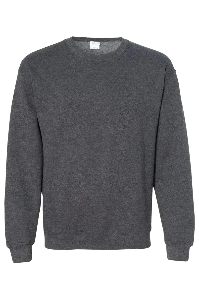 Distressed Ohio Script Heavy-weight Crew Sweatshirt